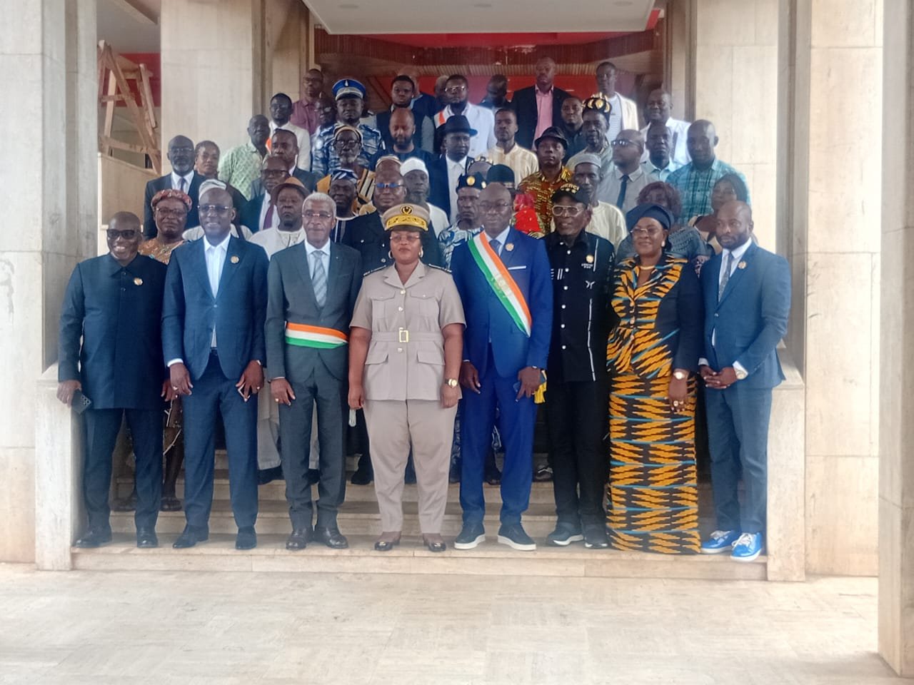 Yamoussoukro :  Le député Yaya Ouattara explique les lois adoptées aux populations