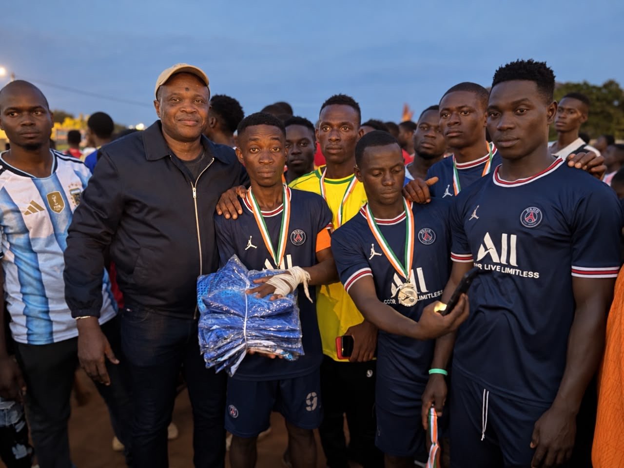 Football : MC Magico sacré au tournoi de la cohésion et de la fraternité du Canton Souin 