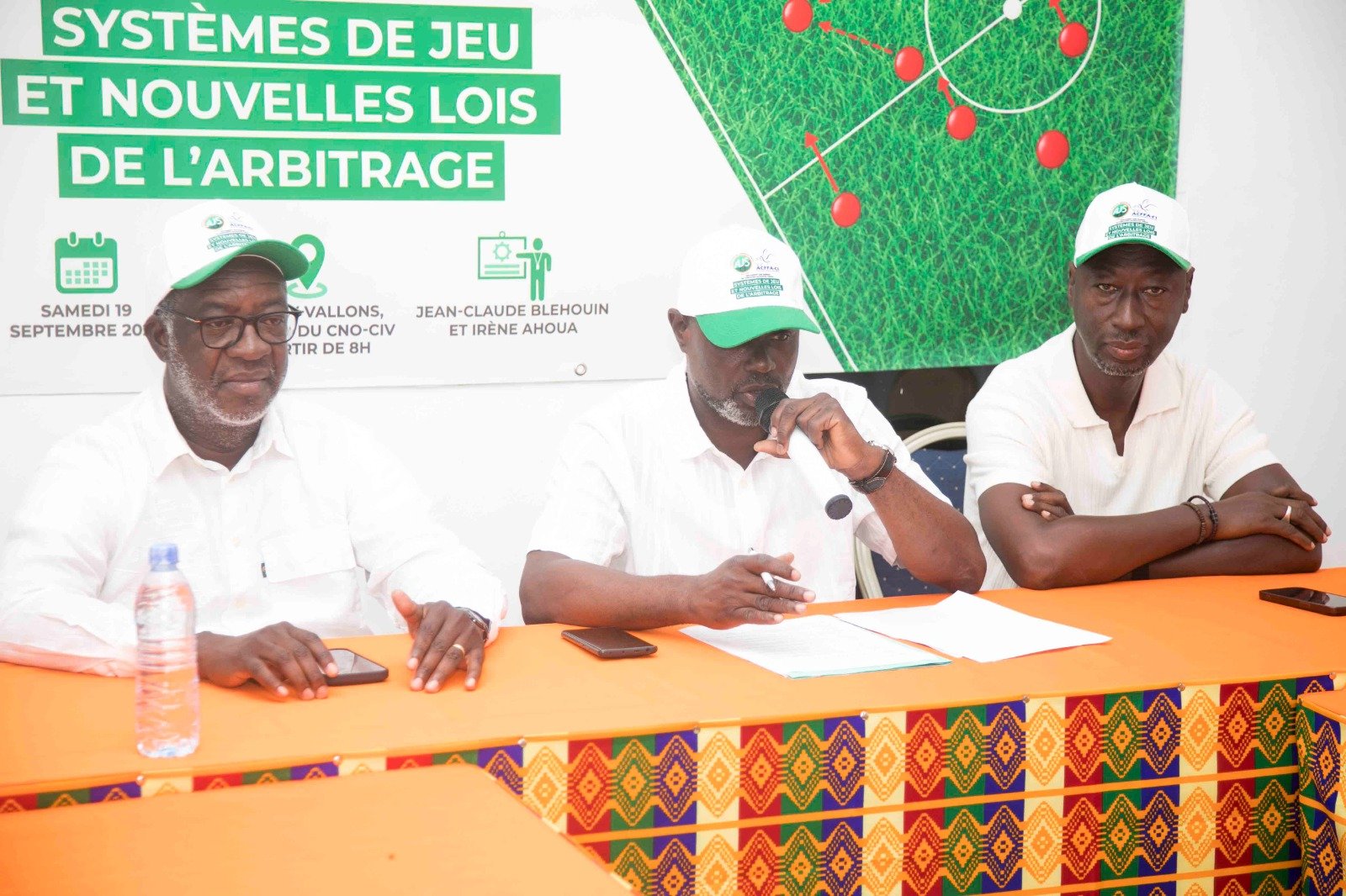 Football : L'AJSCI et l'ACFFA-CI outillent des acteurs sur les « Systèmes de jeu »