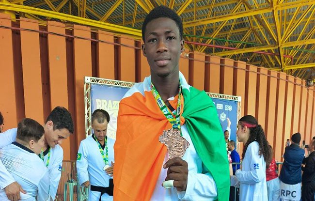 Para-taekwondo : Samaké médaillé au Brésil