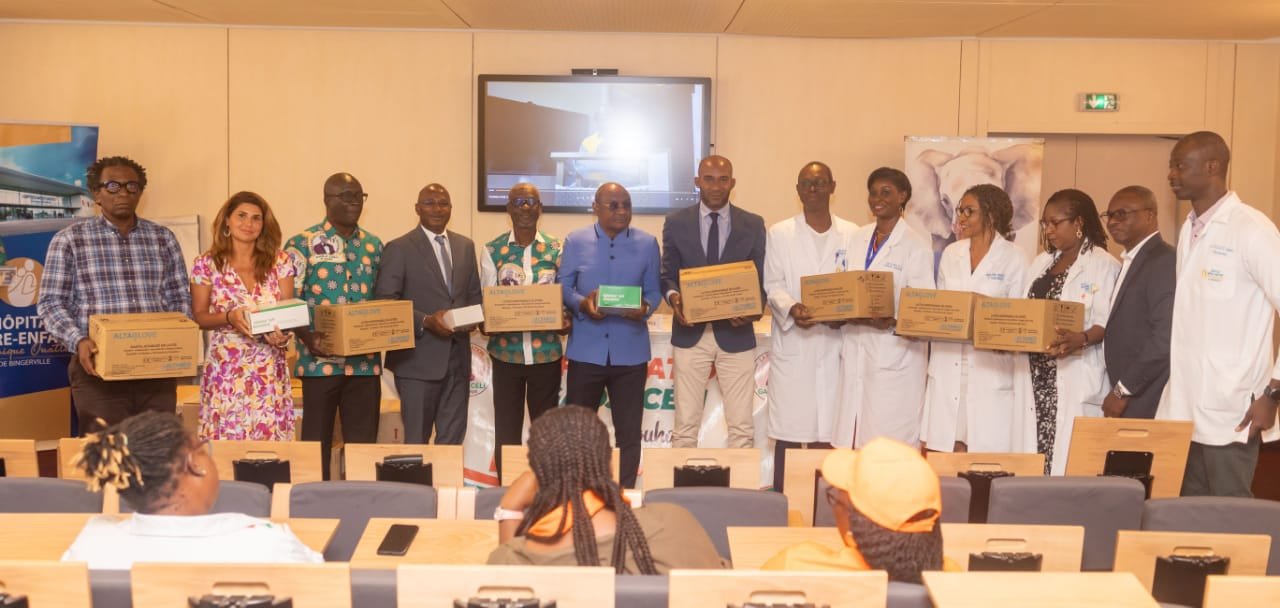 Bingerville-Hôpital Mère-Enfant : La Fondation Gadji Celi au chevet des enfants atteints de cancer