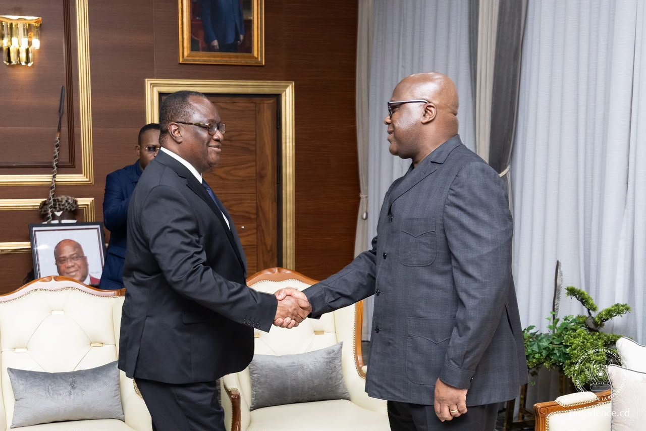 Diplomatie : Téné Birahima Ouattara porteur d’un message spécial d’Alassane Ouattara à Tshisekedi