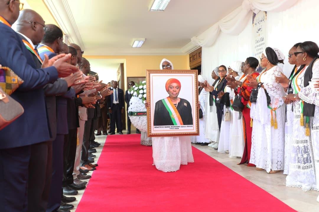 Disparition : Le Sénat a rendu un ultime hommage à Maïmouna Bamba épouse Dosso, décédée le 8 octobre dernier